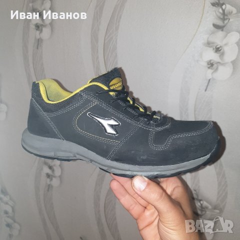 работни предпазни обувки с метално бомбе  Diadora Utility D Brave Low S3 Hro  номер 41, снимка 5 - Други - 42798216