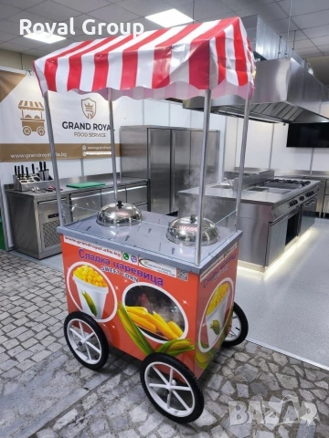 Колички за царевица на пара , снимка 3 - Колички за царевица - 54161631