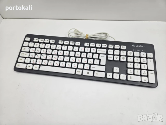 +Гаранция! Миеща се Клавиатура Logitech Washable Keyboard K310, снимка 6 - Клавиатури и мишки - 50984293