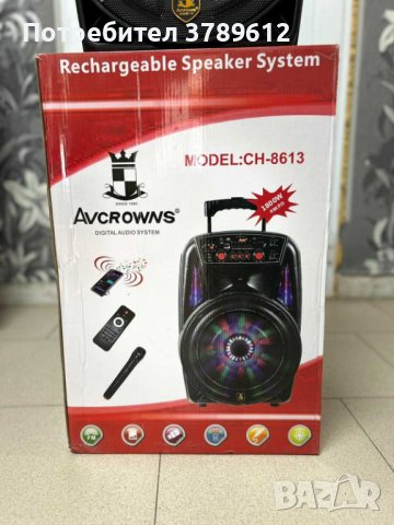 Тонколона Караоке CH-8613, снимка 1