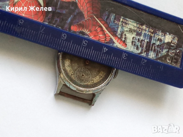 Механизъм с циферблат от стар ръчен часовник 51467, снимка 7 - Мъжки - 52272934