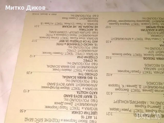 CD компакт диск The Best of BG Rock Ballads BG Top Hits, снимка 5 - CD дискове - 49306478