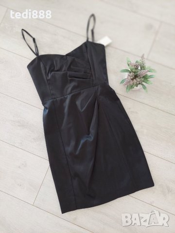 Нова черна рокля с презрамки