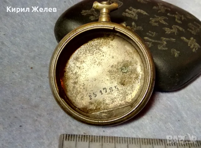 ПОСРЕБРЕН КОРПУС с КРАСИВО ОРНАМЕНТИРАН ЗАДЕН КАПАК от СТАР ШВЕЙЦАРСКИ ДЖОБЕН ЧАСОВНИК 49363, снимка 4 - Антикварни и старинни предмети - 48609738