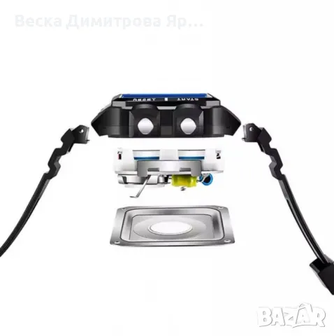 Дигитален спортен мъжки часовник TPW, водоустойчив до 50м., снимка 5 - Мъжки - 49970504