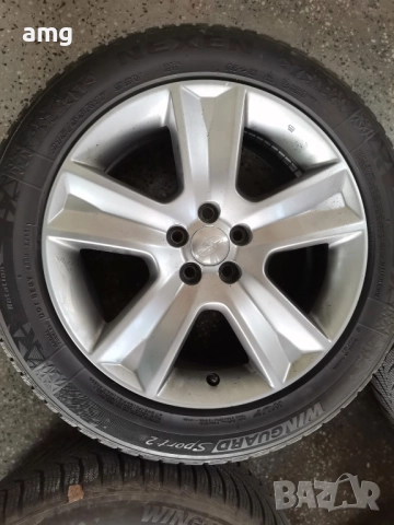 4бр ОРИГИНАЛНИ ЛЕТИ джанти 17" СУБАРУ за ФОРЕСТЪР, АУТБЕК, ИМПРЕЗА, XV, ЛЕГАСИ, снимка 3 - Гуми и джанти - 52540145