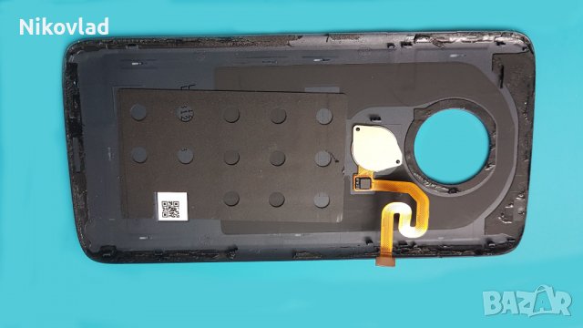 Оригинален заден капак с пръстов отпечатък (fingerprint) за Motorola Moto G7 Play, снимка 2 - Резервни части за телефони - 36917066