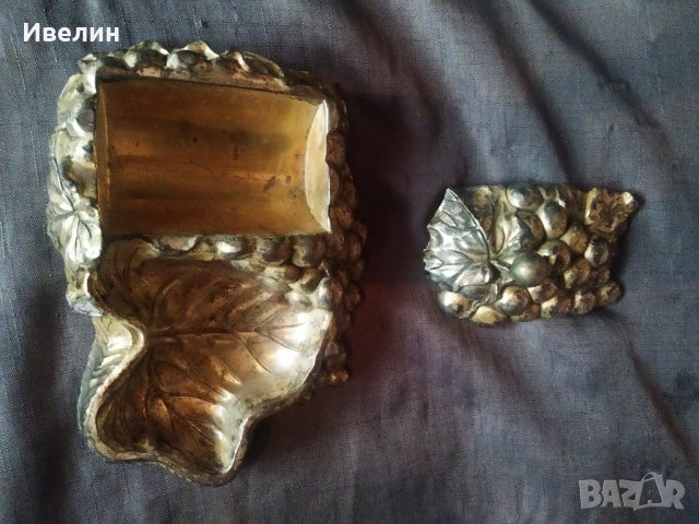 пепелник с цигаретник, снимка 6 - Антикварни и старинни предмети - 30552487