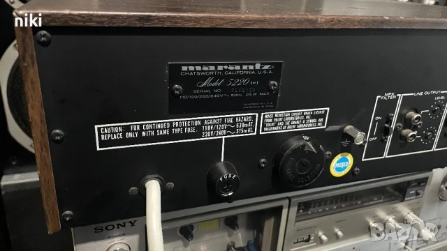 Marantz 5220 , снимка 8 - Декове - 50518646