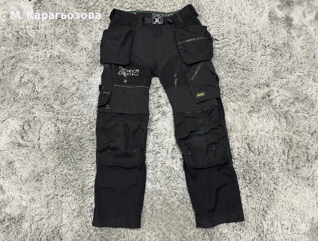 Snickers FlexiWork 6902 Trousers, Размер 52, снимка 2 - Панталони - 53929270