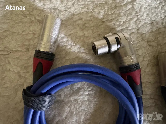 XLR -XLR балансиран кабел Van Damme Grade Tour 2 метра, снимка 2 - Други - 56230450