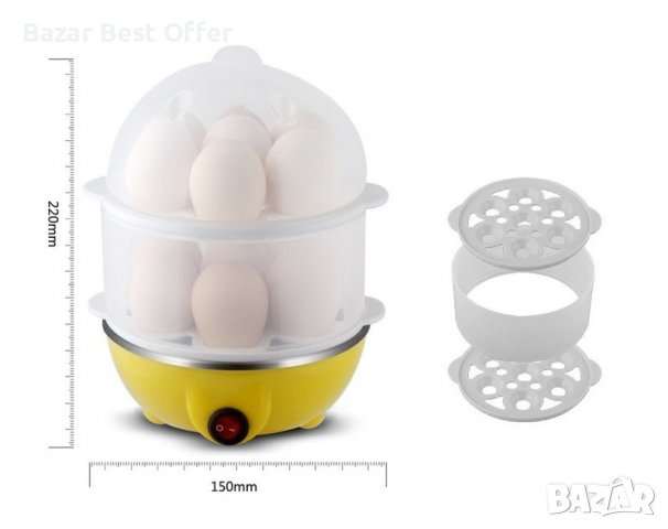 Варене на яйца и друго на пара с My Dream Egg Cooker, снимка 2 - Други - 36825459
