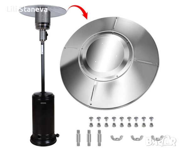 Външен газов отоплител TR135GRB, 13kW, гъба., снимка 6 - Други - 52792979