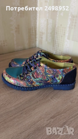 Екстравагантни дамски обувки от естествена кожа ,,Gabina", Размер 38