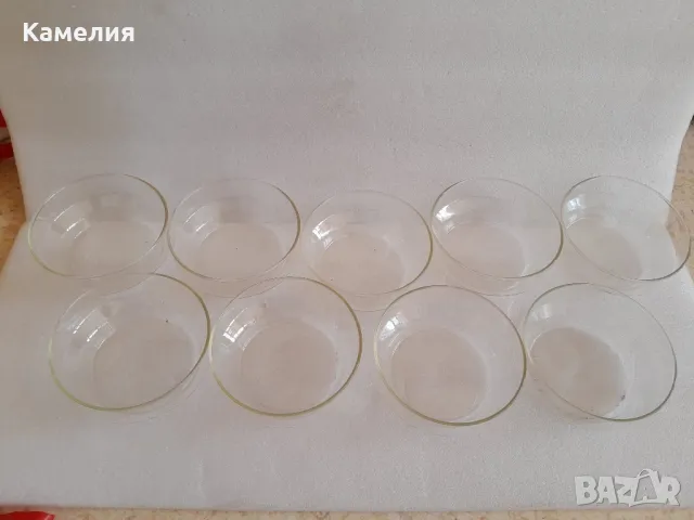 9 броя стъклени купички, снимка 1