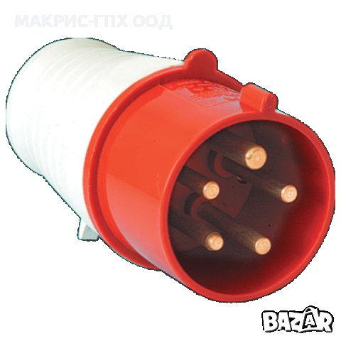 ELMARK HT-035 ЩЕПСЕЛ ПОДВИЖЕН 63А IP44 3P+N+E 400V