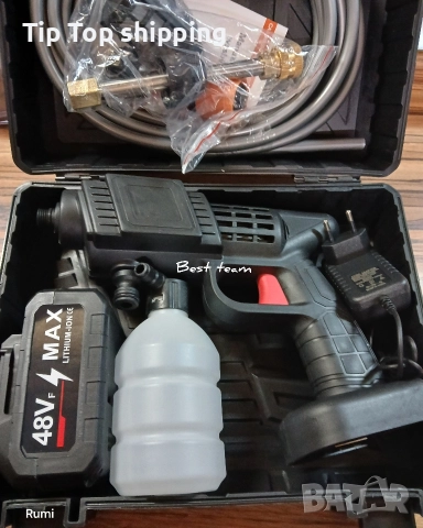  Акумулаторна водоструйка промоция 🔥, снимка 4 - Други инструменти - 50583630