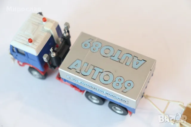 HERPA H0 1/87 MERCEDES ТЕЖКОТОВАРЕН ПРЕВОЗ КАМИОН МОДЕЛ, снимка 9 - Колекции - 50125011