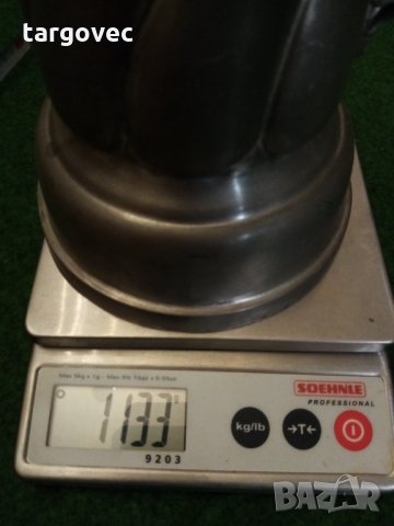 Огромна калаена халба за бира, снимка 4 - Антикварни и старинни предмети - 31182570