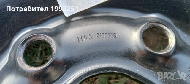 1бр. нова железна джанта 6J15 ET47. 5x112мм. Свалена от Skoda Octavia. Стават и на VW, Audi и др. Вн, снимка 2 - Гуми и джанти - 42665857
