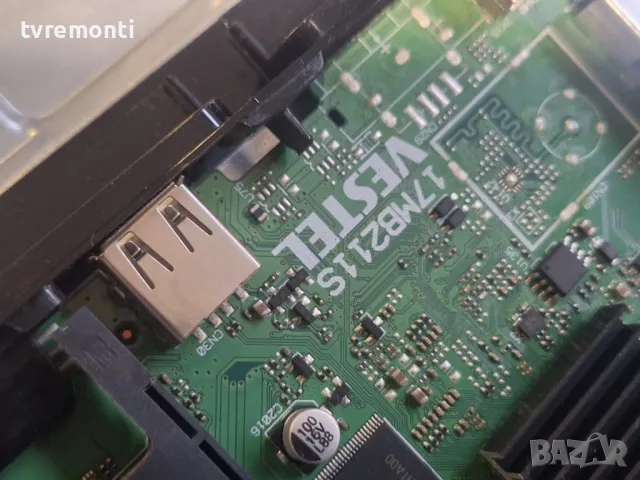 MAIN BOARD ,17MB211S, for 32 inc DISPLAY ,TELEFUNKEN 32HB5500 32inc DISPLAY VES315WNDB-2D-N22, снимка 2 - Части и Платки - 49474733