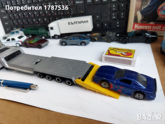 Малки камиончета 1/87м. И колички към 1/65м., снимка 15 - Колекции - 52346030