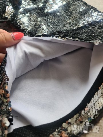 Нова колекция къси дамски панталонки с обръщащи се пайети на намаление , снимка 4 - Къси панталони и бермуди - 37767260