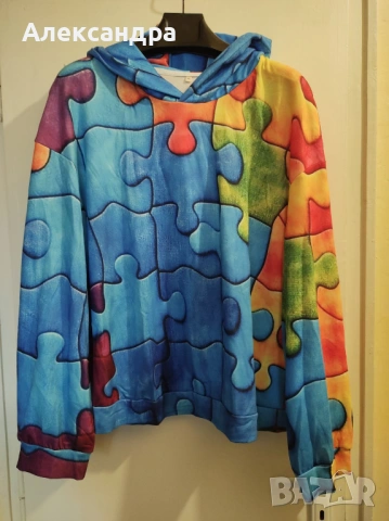 Лятна блуза с качулка