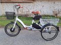 -10% ТЕЛК - Електро - механичен Триколесен Велосипед Хибрид, снимка 9