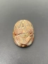 Скарабей / бръмбар от стеатит / камък. №7845, снимка 3