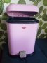 Wesco Single Boy Pink Кошче за отпадъци с капак и педал 13 L, снимка 7