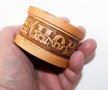 Руска Кутийка от кора на бреза град "Новосибирск", снимка 3
