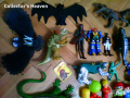 Голям лот играчки екшън фигурки кечисти, динозаври, Бен 10, Киндер Kinder, Спайдърмен, снимка 8