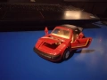 Ретро Модел Porsche 911 (930) Turbo Flatnose – Vintage Welly (25+ г.), снимка 1