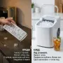 Ледогенератор Adler - 12 кг/ден, бързи кубчета за 10 минути, снимка 3