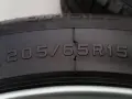 15 джанти и гуми 205 65 15 БМВ e39 BMW e24 e28 e32 e34 e60 e61 e90 e91 e36 e46 M5 серия 3 5 520 530, снимка 4