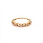 Златен дамски пръстен 2,43гр. размер:57 14кр. проба:585 модел:20063-2, снимка 1 - Пръстени - 42528773