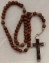 Стара дървена малка молитвена броеница. , снимка 2