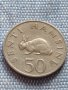 Монета 50 hamsini 1970г. Танзания рядка за КОЛЕКЦИОНЕРИ 41165, снимка 1 - Нумизматика и бонистика - 42790013