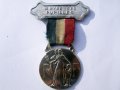Медал, Орден, Нагръден знак на френската пожарна Пожарникари от 1938 г, снимка 2