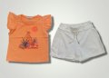 Блузка NK в слънчево оранжев цвят , снимка 1 - Детски тениски и потници - 37287095