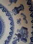 Стара китайска порцеланова  чиния Kangxi , снимка 12