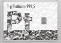 Платинено Кюлче 1 грам, снимка 1