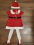 Страхотен коледен комплект от 3 части за момиченце 86 см., снимка 2