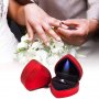 Кутия за Сватбен / Годежен пръстен - Red, снимка 1