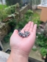 Розови обици с блестящи камъчета много нежни и красиви 🌸, снимка 6