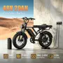 Чисто нов електрически , HEADEER BK20, Мотор 750W Дебели гуми, - сменяема Мощна батерия 48 V 20 Ah,, снимка 5