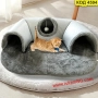 Плюшено легло с тунел за котки - КОД 4594, снимка 6
