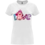 Нова дамска забавна тениска LOVE с прасенце, в три цвята, снимка 4