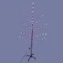5286 Светещо коледно дръвче, 150 см, 66 LED светлини лилави цветчета, снимка 2